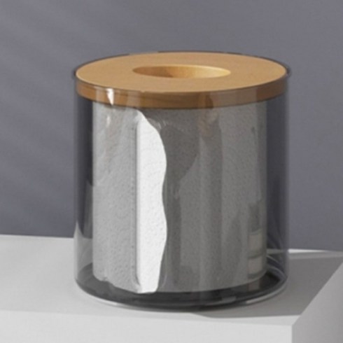 다옴 감성 인테리어 원형 롤휴지 케이스 커버