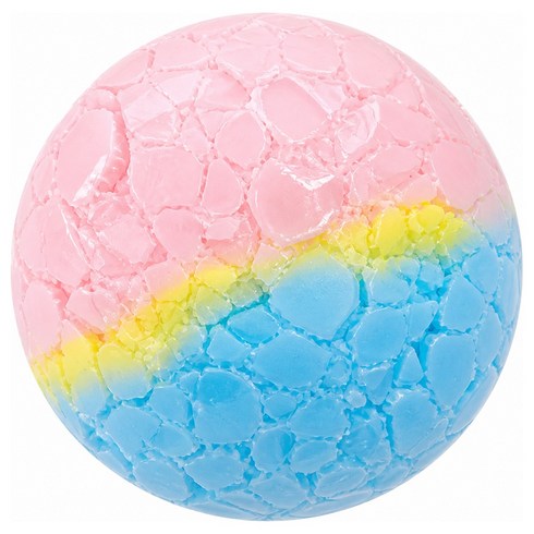 꽈드득 스트레스 풀리는 왁뿌볼 말랑이, 솜사탕, 60g, 1개
