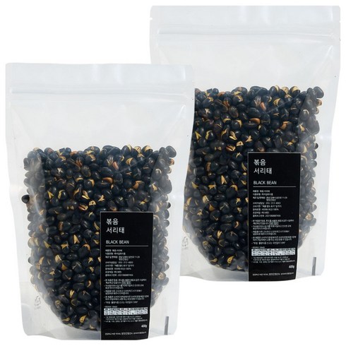 방앗간청년 볶음 서리태, 400g, 2팩