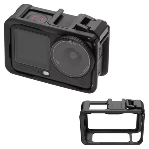 DJI 오즈모 액션6 케이스 프레임 ABS타입 콜드슈 핫슈 확장 악세사리, 1개, 오즈모 액션6  ABS 프레임 케이스