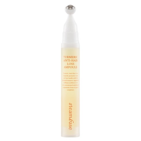 [공식] 스팀베이스 강황 쿨링 저자극 헤어 두피앰플 모발탈락수개선, 1개, 15ml