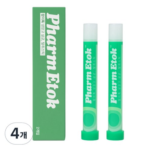 팜이톡 진짜 99.9% 살균 강력한 냉장고 탈취제, 4개, 6ml