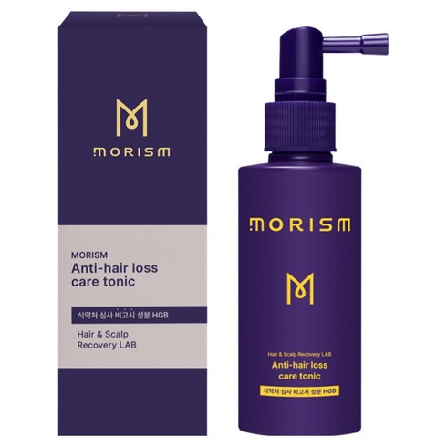 모리즘 스칼프 헤어 토닉 80ml 탈모완화 에센스 탈모 토닉 세럼 탈모 영양, 1개
