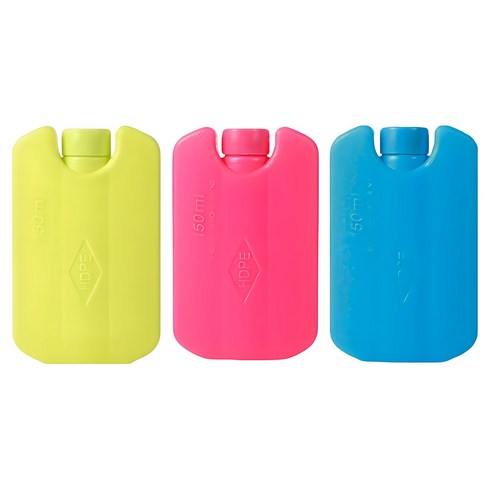 EORIN 하드케이스 아이스팩 3종 세트 150ml, 1세트