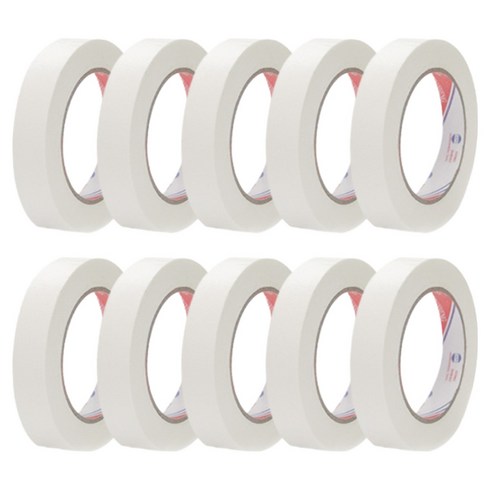 종이 마스킹 테이프 대용량 세트 5개 10개 20mm 50mm 셀프 인테리어 태이프 작업도구, 10개입