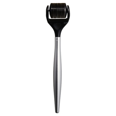 셀라딕스 더마부스터 MTS 롤러 헤드교체형 티타늄소재 페이스롤러 0.25mm, 1개, 블랙