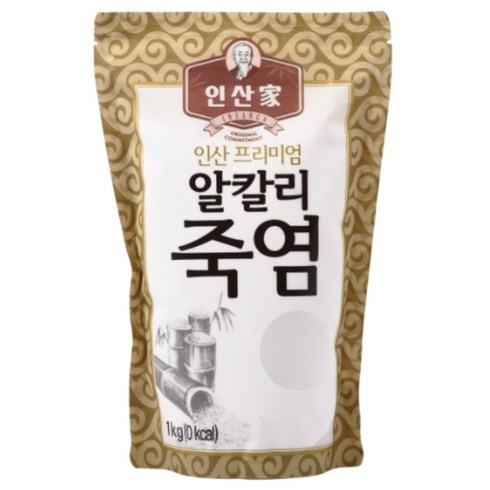 인산가 프리미엄 인산죽염 알칼리 죽염 분말, 1kg, 1개