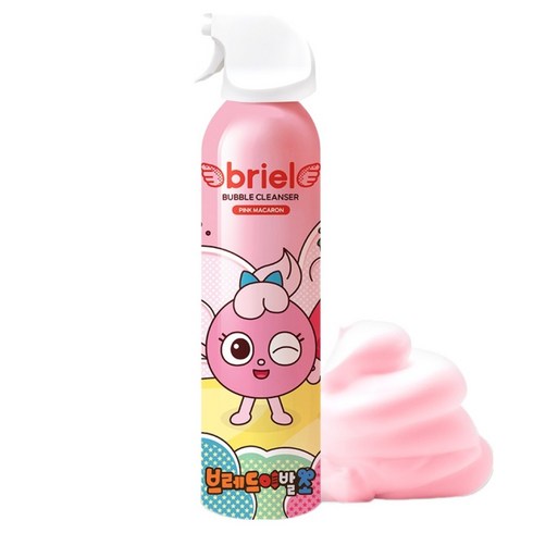 디보트브리엘 핑크 마카롱 버블 바디클렌저 딸기향, 200ml, 1개