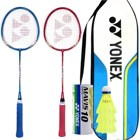 요넥스 배드민턴라켓 1세트 라켓+가방+그립+셔틀콕, GR-777 FULL PACKAGE, 1개