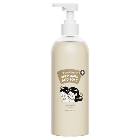 와프랩 사춘기 청소년 모발용 딥 케어 앤 소프트 플러스 아르간오일 트리트먼트, 500ml, 1개