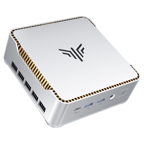 미니 PC AMD Ryzen R2544 소형 데스크탑 본체 윈도우11 프로, P2, WIN11 Pro, 256GB, 8GB, 은빛
