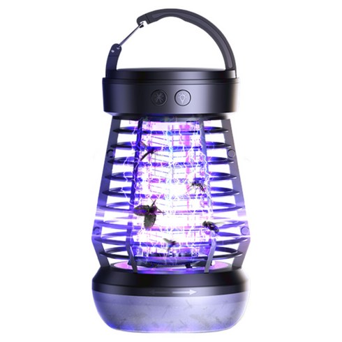 2025년형 NUNUHANA LED 자외선 모기퇴치기 DM56, ZXS-F4406(블랙)