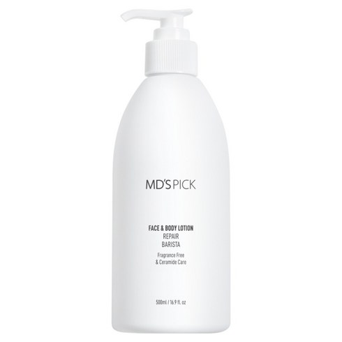 엠디스픽 무향 바리스타 리페어 페이스 & 바디로션, 500ml, 2개