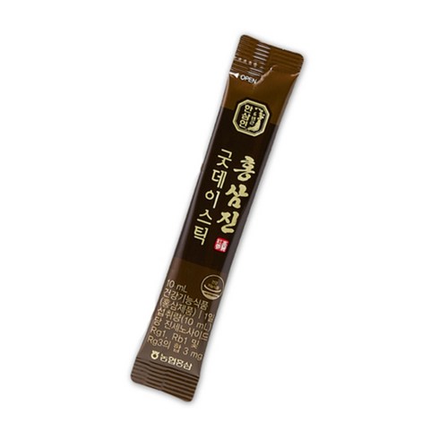 한삼인 홍삼진 굿데이스틱 + 쇼핑백, 1L, 2개
