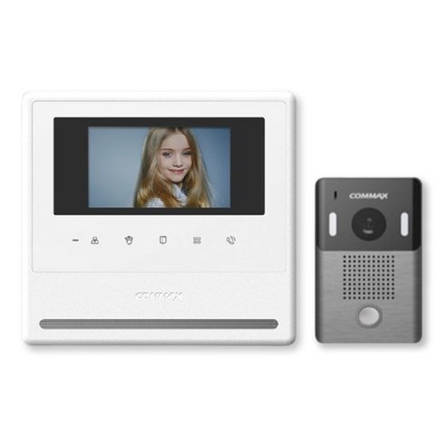 COMMAX 아날로그 비디오폰 화이트, CAV-43Y