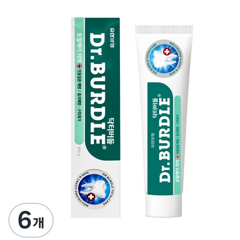 닥터버들 토탈케어 치약, 130g, 6개