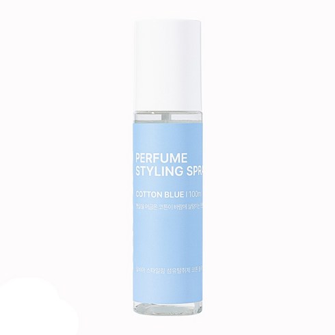 일비아 다리미 스프레이 스타일링 섬유탈취제 코튼블루, 100ml, 3개