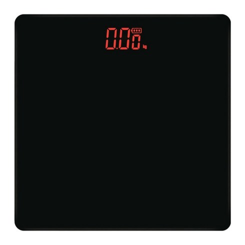 노바리빙 디지털 LED 모던 체중계, 블랙, 1개