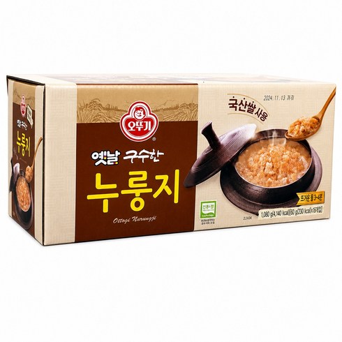 오뚜기 옛날 구수한 누룽지 60G 18개