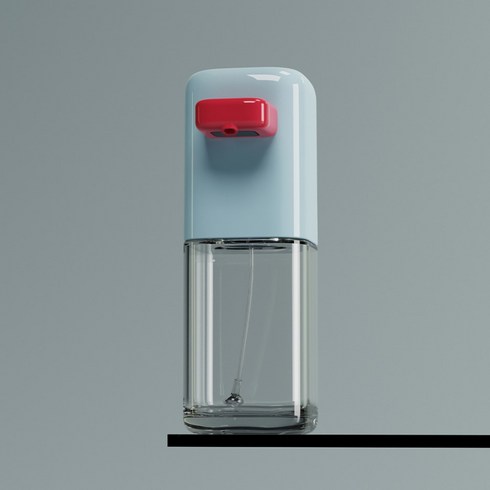 오르미 클린덕 자동 손세정기 거품비누 디스펜서 V2, HS03(블루레드), 1개, Blue Red