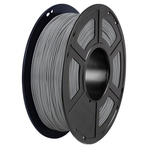 3D프린터 TPU 필라멘트 1.75mm 250g 블랙 화이트 레드 오렌지 옐로우 그린 블루 퍼플 피부색 부드럽다 다양한 컬러 고내구성 FDM 프린터 호환 소용량 필라멘트, TPU 회색