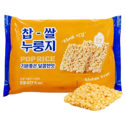 메고지고 저당 찹쌀 튀김 스낵 바삭한 전통간식, 12개, 25g