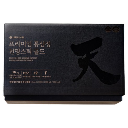 서울약사신협 프리미엄 홍삼정 천명스틱 골드 100p, 1L, 1개