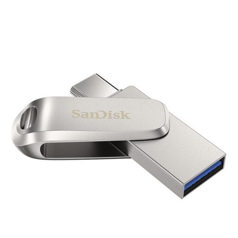 샌디스크 울트라 듀얼 드라이브 럭스 USB Type C SDDDC4, 256GB
