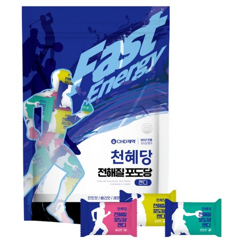 천혜당 약국 전해질 식염 포도당 캔디, 100정, 1개