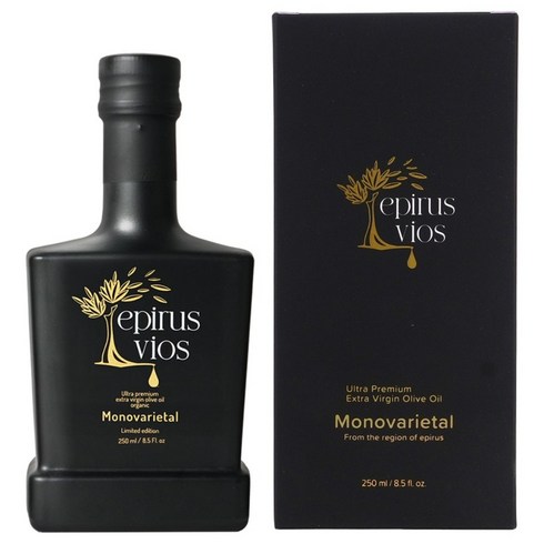 에피루스 비오스 울트라 프리미엄 엑스트라 버진 올리브 오일 (산도 0.11), 1개, 250ml