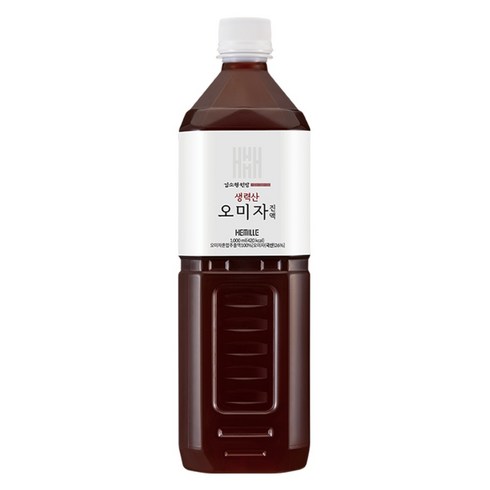 헤밀레 김소형 원방 생력산 오미자청 문경 엑기스, 1L, 1개입, 1개