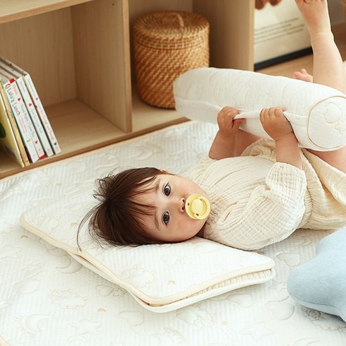마롤로뜨 신생아용 듀라론 냉감침대패드, 크리미드림, 1개