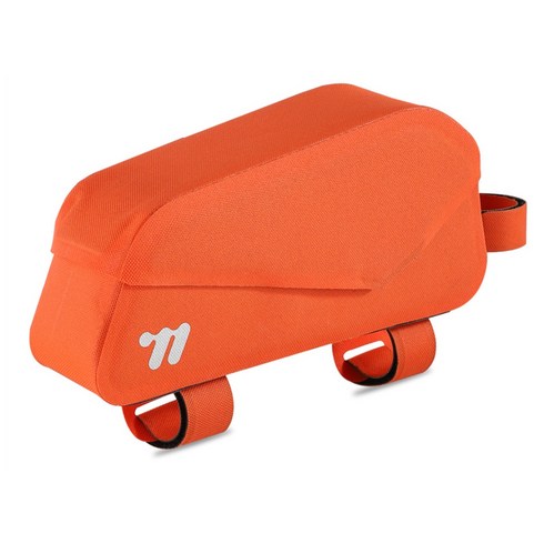 WEST BIKING 자전거앞가방 MTB 도로 자전거 전방 프레임 가방 자전거 용품, Orange, 1개