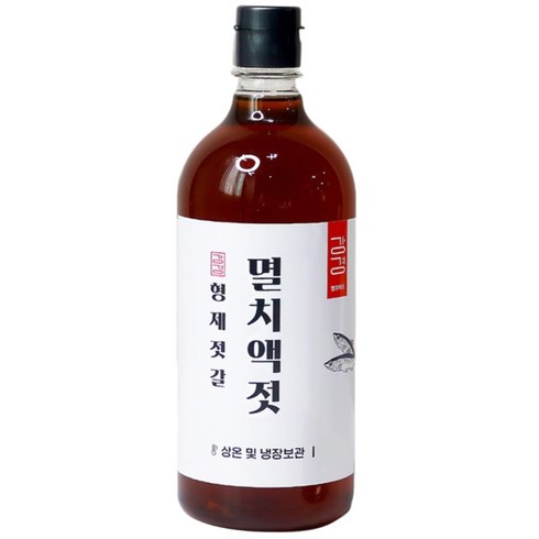 강경형제젓갈 국산 멸치액젓 원액 100%, 1개, 600g