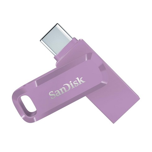 샌디스크 USB 메모리 DDC3 퍼플 C타입 OTG 3.2 대용량, 1TB, 1개