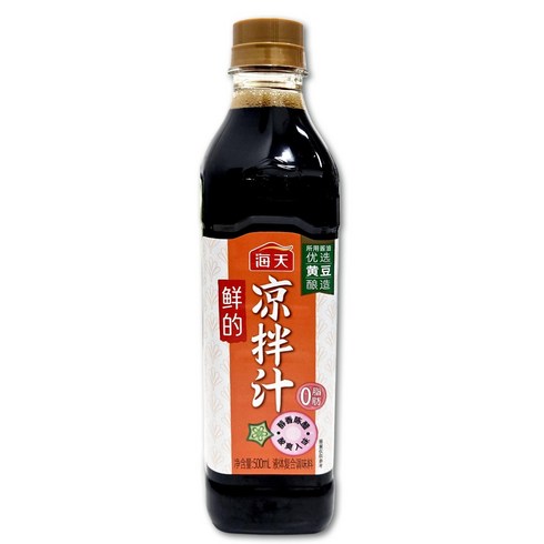 홍홍 중국식품 해천 량빤즈 무침소스 량피 오이무침 냉채요리, 1개, 500ml
