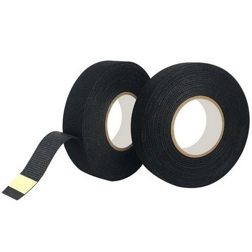 전기 절연 테이프 자동차 기계 배선 내열 천 테이프 3종(15M), 폭19mm X 15M, 1개
