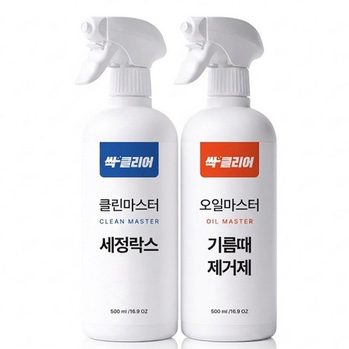 싹클리어 오븐크리너 세정락스 2종, 1세트, 500ml