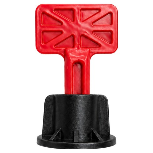 타일원형 나사형평탄클립 재사용가능 돌돌이 1.5mm 50pcs입, 5개
