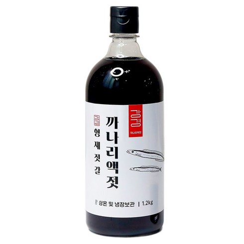 강경형제젓갈 국산 까나리액젓 원액 100%, 1개, 1.2kg