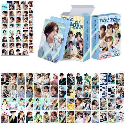 투어스 홀로그램 포카 124장 홀로그램 포카 60장 스티커 65장 NO TRAGEDY SODASODA, 124개, SODA SODA(소다 소다)
