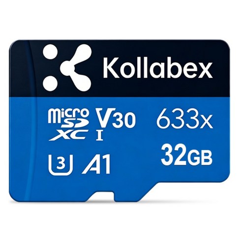 Kollabex 하이퍼포먼스 microSDXC 메모리카드 UHS-I 633x, 1개, 32GB