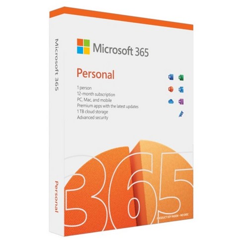 마이크로소프트 오피스 M365 Personal FPP 퍼스널 PKC, QQ2-01430