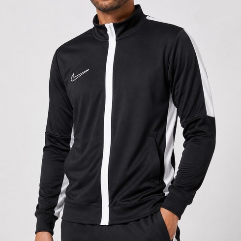 나이키 드라이 핏 스트라이크 드릴 탑 땀 발산 사방 스트레치 소재 슬림 핏 긴팔 집업