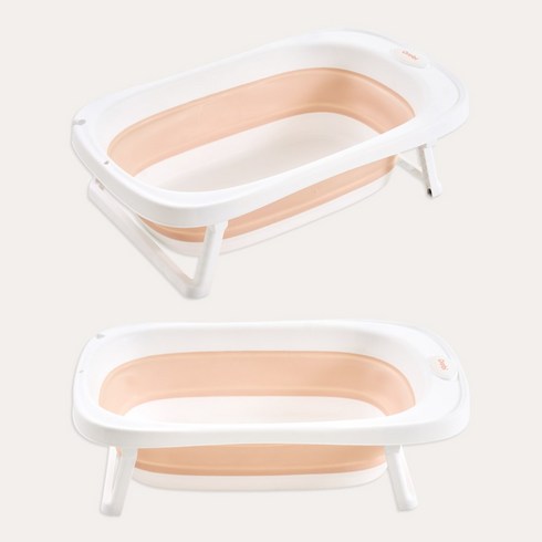 오로비 유아용 접이식 욕조, 프림로즈핑크
