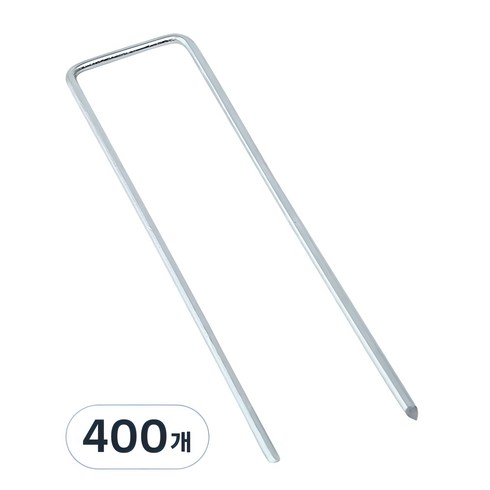 다온픽 잡초매트 고정핀 멀칭핀 (4cm15cm 소포장), 400개
