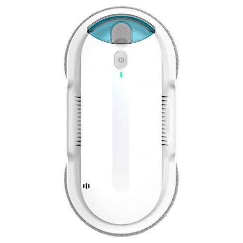 INSE 스마트 창문 로봇청소기 초강력 흡입+리필걸레세트, 화이트, W1