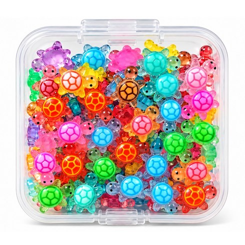 링크앤 초미니 행운 야채 과일 거북이 파츠, 모듬