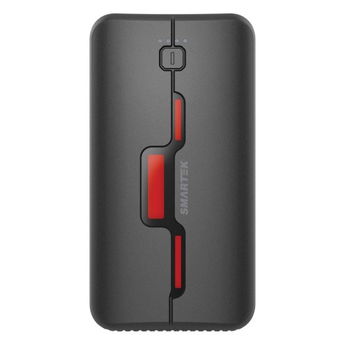 스마텍 차량용 긴급시동 보조배터리 점프스타터 비상용 + 전용파우치 포함, 1개, 10000mAh, 1개입