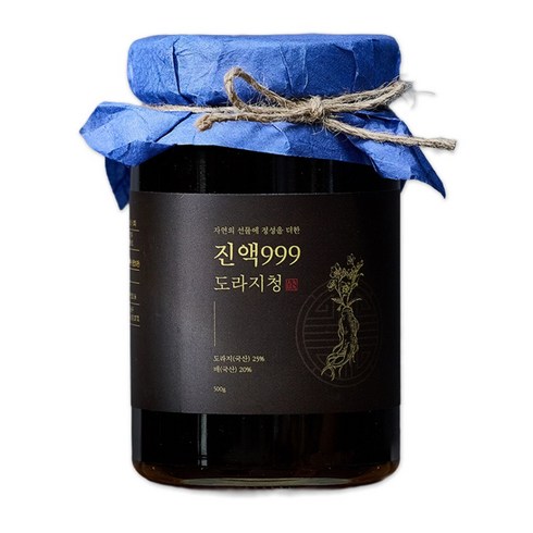 진액999 도라지청 재배한지 99.9시간만에 제작된 약도라지청, 500ml, 1개